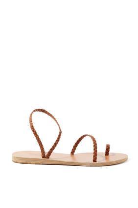 Braided Toe Ring Sandals